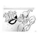 Spiderman Miles Morales A/4 Spiral Sketchbook with 40 Sheets and Stickers