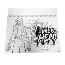 Spiderman Miles Morales A/4 Spiral Sketchbook with 40 Sheets and Stickers