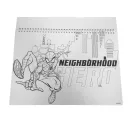 Spiderman Miles Morales A/4 Spiral Sketchbook with 40 Sheets and Stickers