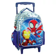 Spiderman Spidey Glow Rolling preschool backpack, bag 30 cm