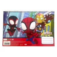   Spiderman Spidey Web A/4 Spiral Sketchbook with 40 Sheets and Stickers
