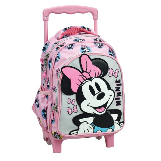 Disney Minnie  Pretty in Pink rolling nursery backpack, bag 30 cm