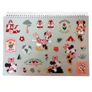 Disney Minnie Nomadic Spirit A/4 spiral sketchbook with 40 sheets and stickers