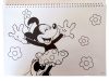 Disney Minnie Nomadic Spirit A/4 spiral sketchbook with 40 sheets and stickers