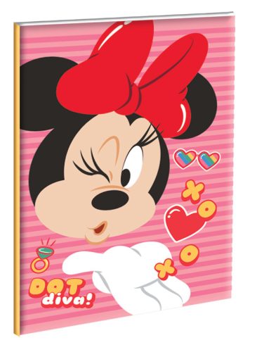 Disney Minnie Wink B/5 lined notebook, 40 Pages