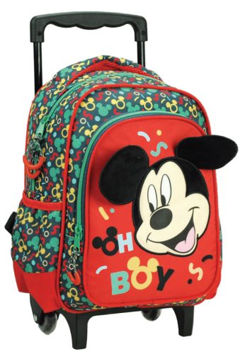 Disney Mickey Oh Boy rolling kindergarten backpack, bag 30 cm