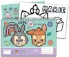 Disney Animals Love A/4 Spiral Sketchbook with 40 Sheets and Stickers