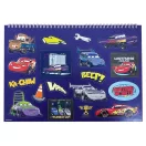 Disney Cars Roaring A4 Spiral Sketchbook with 40 Sheets and Stickers