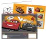 Disney Cars Vroom A/4 spiral sketchbook with 40 pages and stickers