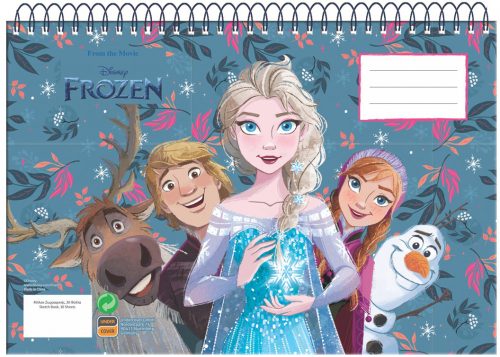 Disney Frozen A/4 spiral sketchbook 30 pages