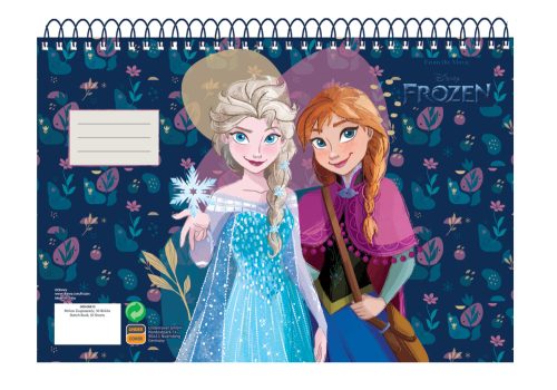 Disney Frozen Lead A/4 spiral sketchbook, 30 sheets