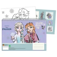   Disney Frozen Adventure A/4 spiral sketchbook with 40 pages and stickers