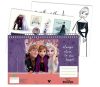 Disney Frozen Heart A/4 spiral sketchbook with 40 pages and stickers