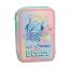Disney Lilo and Stitch Blast filled pencil case with 2 levels