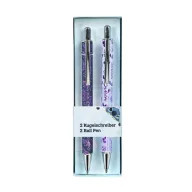 Disney Lilo and Stitch Purple Set of 2 pens