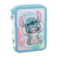   Disney Lilo and Stitch Brush It Out filled two-story pencil case