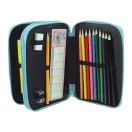 Disney Lilo and Stitch Brush It Out filled two-story pencil case