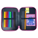 Disney Lilo and Stitch Scrapbook two-tier filled pencil case