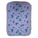 Disney Lilo and Stitch Scrapbook two-tier filled pencil case