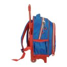Smurfs Village rolling kindergarten backpack, bag 30 cm