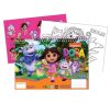 Dora the Explorer Jungle A/4 Spiral Sketchpad 40 Pages with Sticker