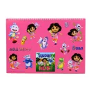 Dora the Explorer Jungle A/4 Spiral Sketchpad 40 Pages with Sticker