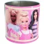 Barbie Happy Thoughts metal pencil holder 10.5 cm