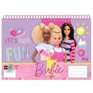 Barbie Happy Thoughts A/4 spiral sketchbook, 30 sheets