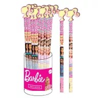 Barbie Happy Thoughts HB graphite pencil with eraser tip