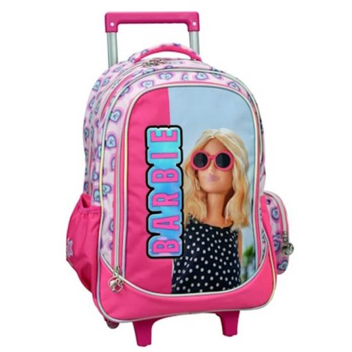 Barbie Summer rolling school bag, 46 cm bag