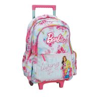 Barbie Paints rolling school backpack, 46 cm