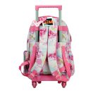 Barbie Paints rolling school backpack, 46 cm