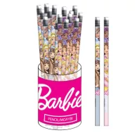 Barbie Paints HB graphite pencil with eraser tip
