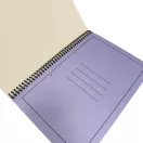 Barbie Purple B/5 Ruled Spiral Notebook with 70 Sheets