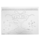 Barbie Ballerina A/4 Spiral Sketchbook with 40 Sheets and Stickers