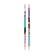Barbie Mode HB graphite pencil with eraser tip