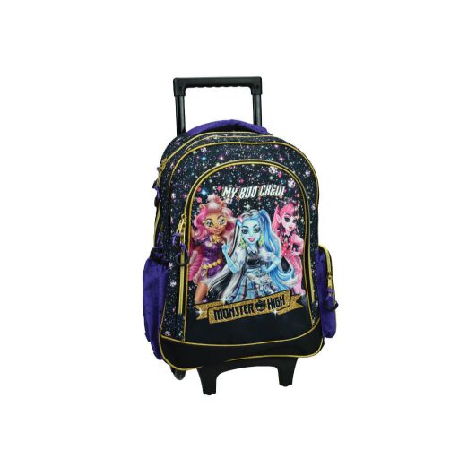 Monster High Crew rolling school bag, 46 cm