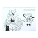 Monster High Crew A/4 spiral sketchbook with 40 pages and stickers