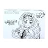 Monster High Crew A/4 spiral sketchbook with 40 pages and stickers
