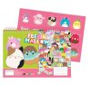 Squishmallows Feelin' A/4 spiral sketchbook with 40 sheets and sticker