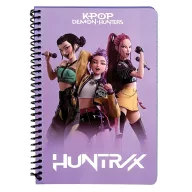   K-pop Demon Hunters Singers B/5 Ruled Spiral Notebook 105 Sheets