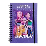   K-pop Demon Hunters Hunter X B/5 lined spiral notebook 70 sheets