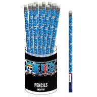 One Piece Skull HB graphite pencil with eraser end