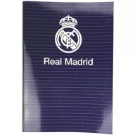 Real Madrid Blue B/5 lined notebook 40 sheets