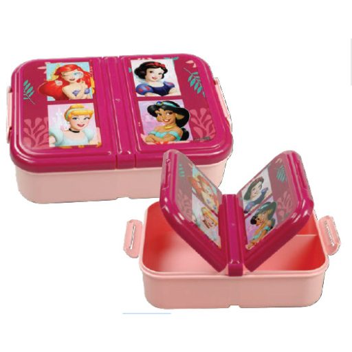 Disney Princess multi-compartment lunch box, sandwich box