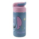 Disney Lilo and Stitch Alien 626 aluminum straw bottle with hook 500 ml