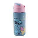 Disney Lilo and Stitch Aliens aluminum straw bottle with hook 500 ml