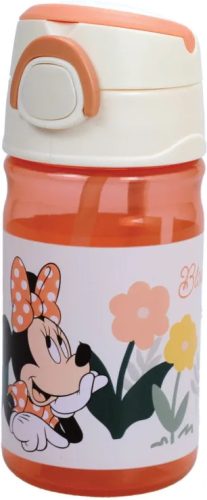 Disney Minnie  Floral plastic bottle with hook 350 ml