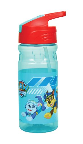 Paw Patrol Plastic Bottle with Straw (500 ml)
