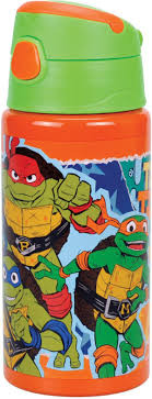 Teenage Mutant Ninja Turtles Pizza Power aluminum bottle with hook 500 ml